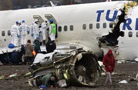 Crash THY Amsterdam